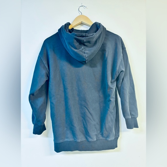 Kenzo Paris Black Tiger Graphic Hoodie with Flower Embroidery Size Small - Picture 6 of 6